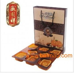 盛园祥 中秋送礼佳品，广式月饼礼盒包装的艺术与匠心